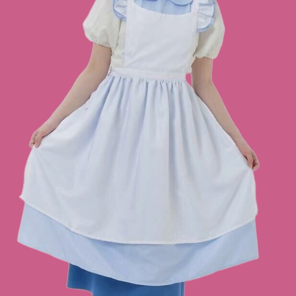 2025 JAPAN DISNEY ALICE IN WONDERLAND APRON! YOU KIDDING ME?! - Picture 5 of 5